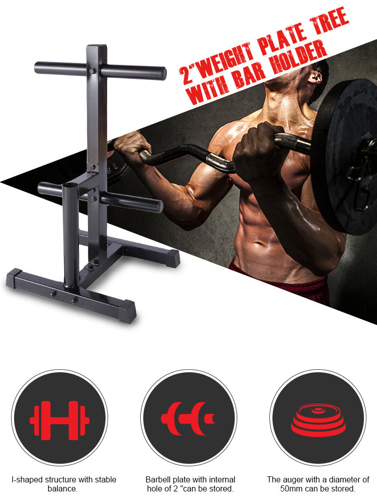 Leap Sports - Two Inch Olympic Weight Rack with Bar Holder – LEAP ...