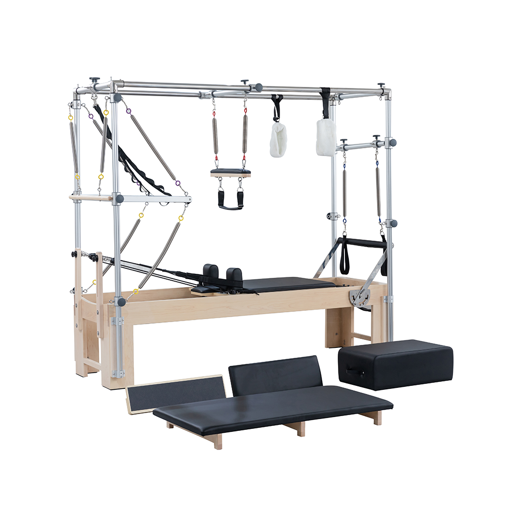 LEAP SPORTS Pilates Cadillac Reformer - Maple Edition