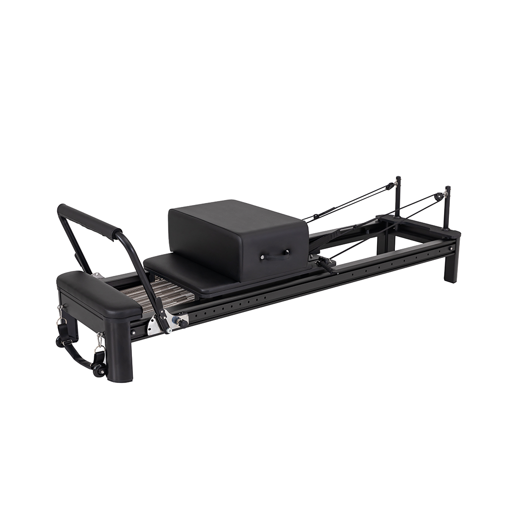 LEAP SPORTS Pilates Full-Track Reformer G2 - Obsidian Edition