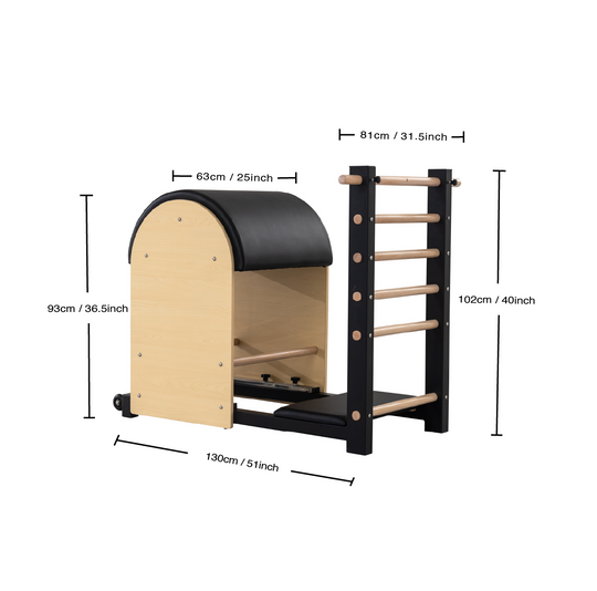 LEAP SPORTS Pilates Ladder Barrel Plus