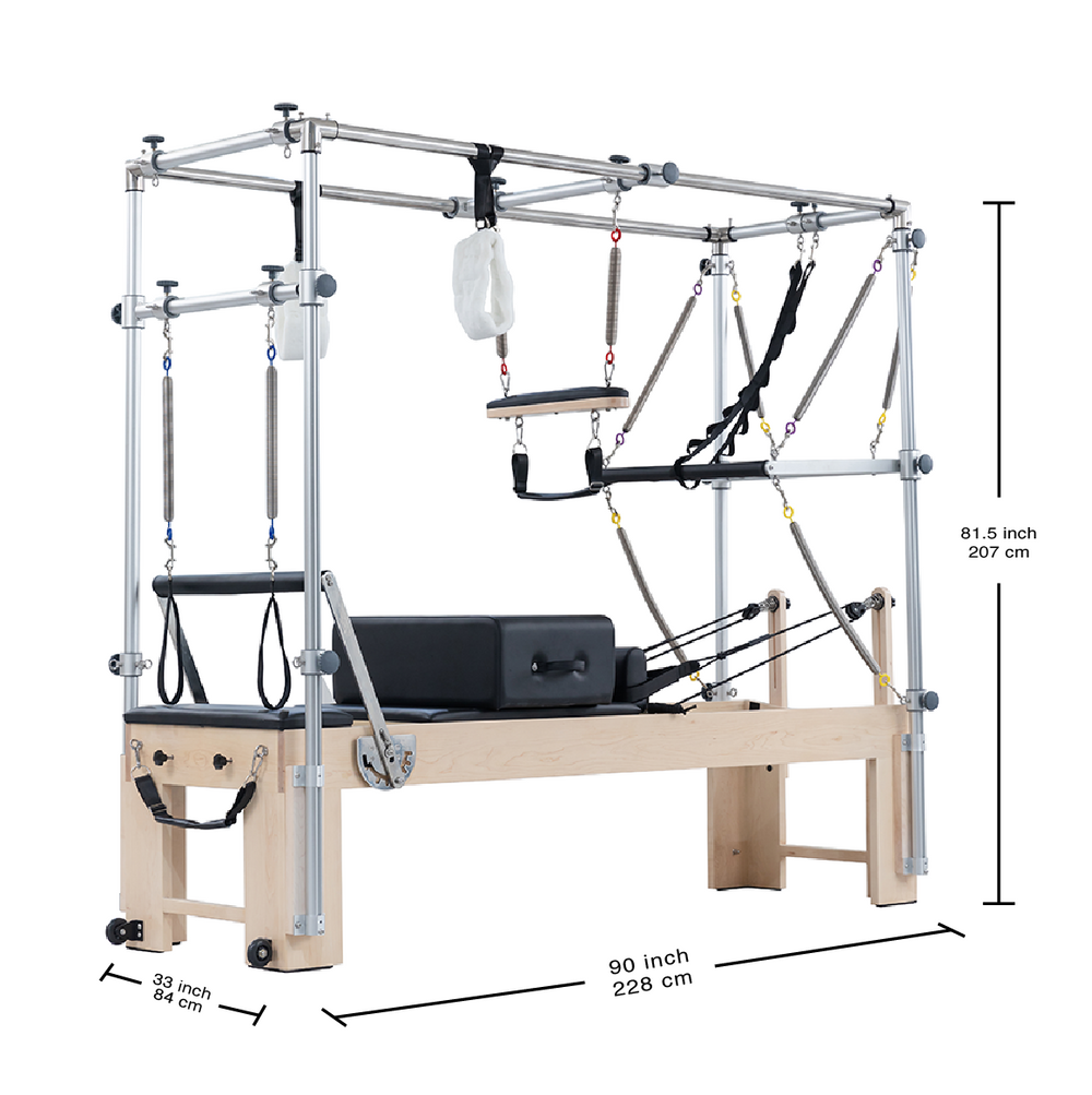 LEAP SPORTS Pilates Cadillac Reformer - Maple Edition