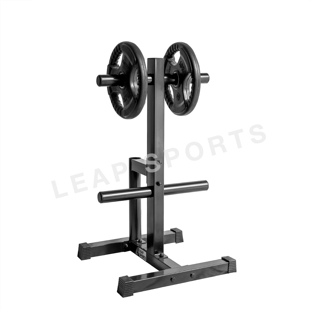 Leap Sports - Two Inch Olympic Weight Rack with Bar Holder – LEAP ...