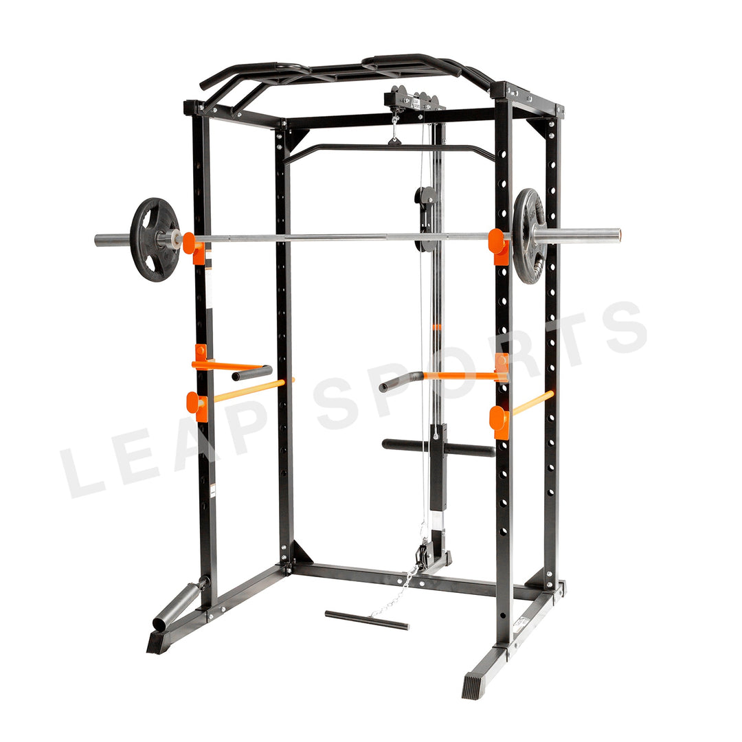 LEAP SPORTS Power Rack & Lat Pull-Down – LEAP SPORTS USA